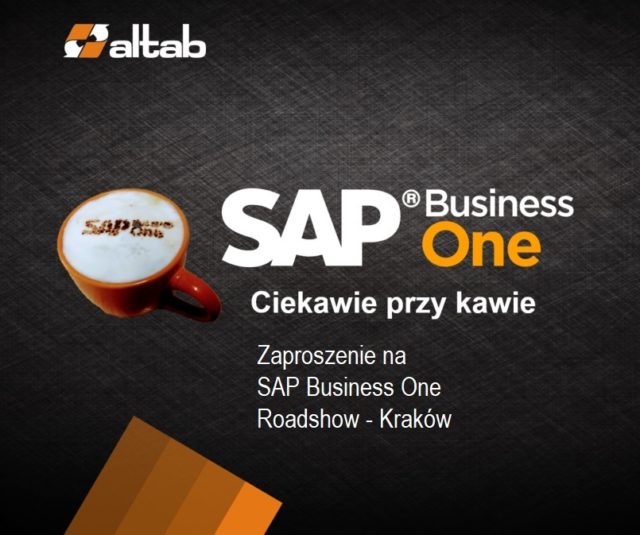 Zaproszenie na SAP Business One RoadShow Kraków