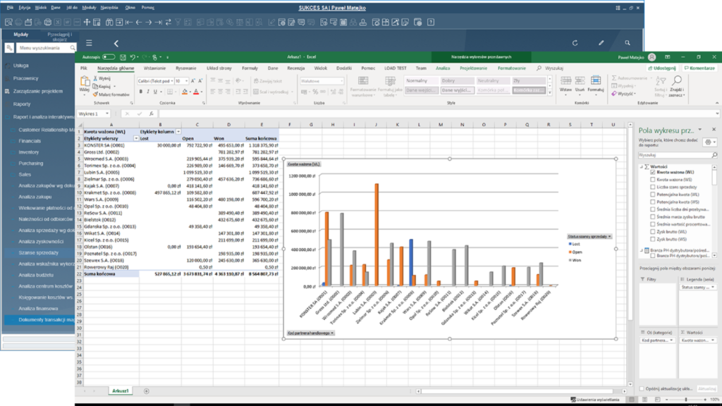 Analiza Interaktywna Excel