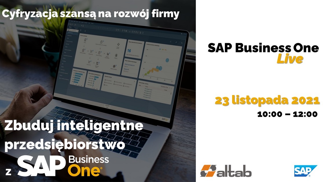 Zbuduj inteligentne przedsiębiorstwo z SAP Business One