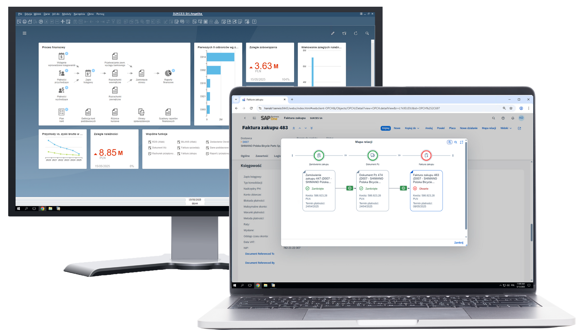 Moduł Finanse i Księgowość w SAP Business One