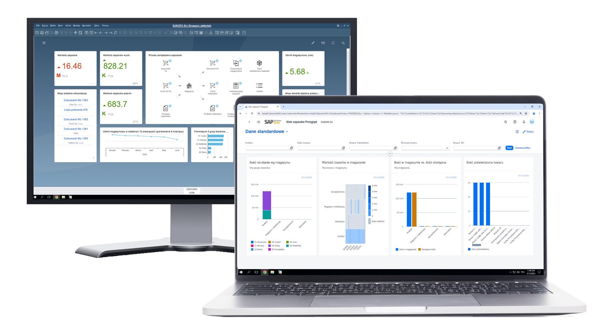Moduł Magazyn SAP Business One