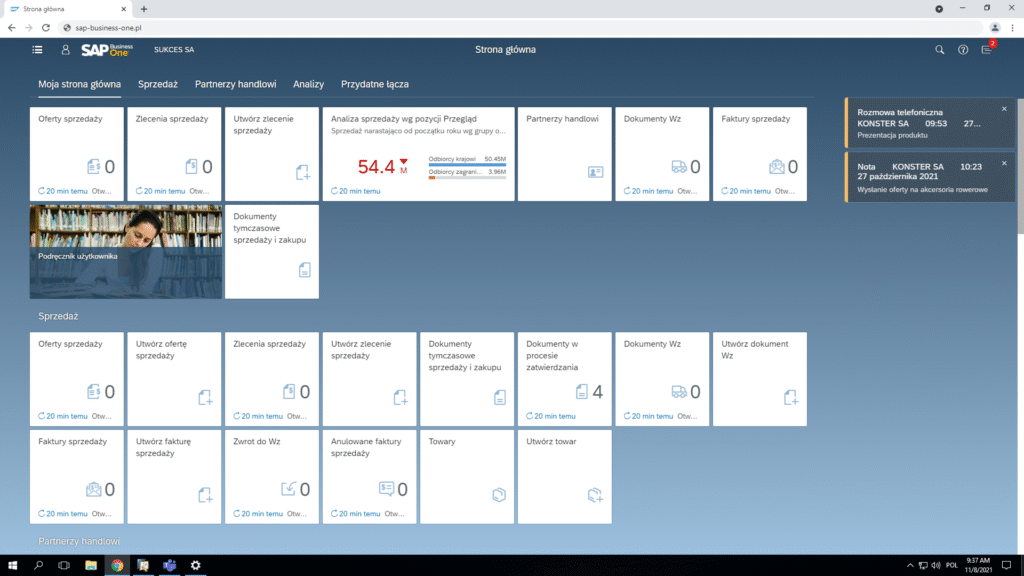 WEB Client Samouczek