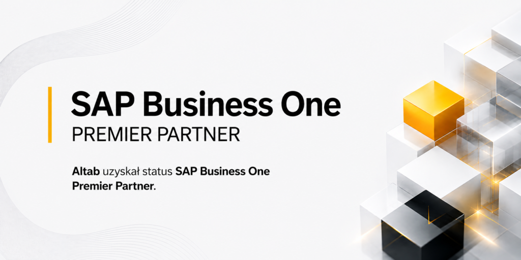 Altab uzyskał status SAP Business One Premier Partner